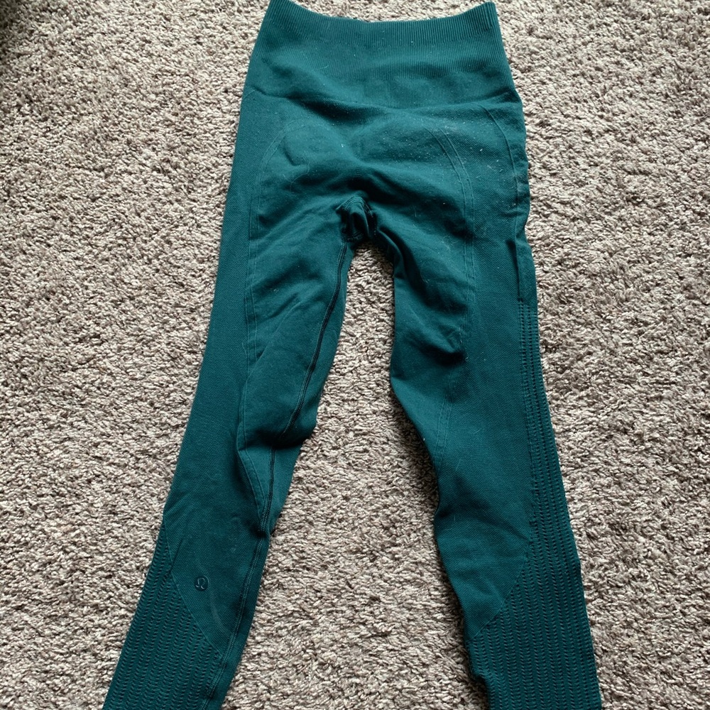 Lululemon forest green leggings